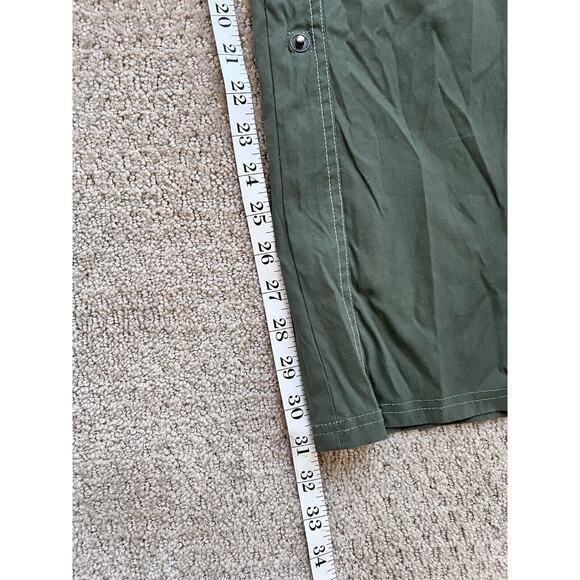 Kuhl Pants Nylon Cargo Roll Up Legs Women Green Sz 14 Reg Lightweight Hiking EUC - Picture 3 of 8